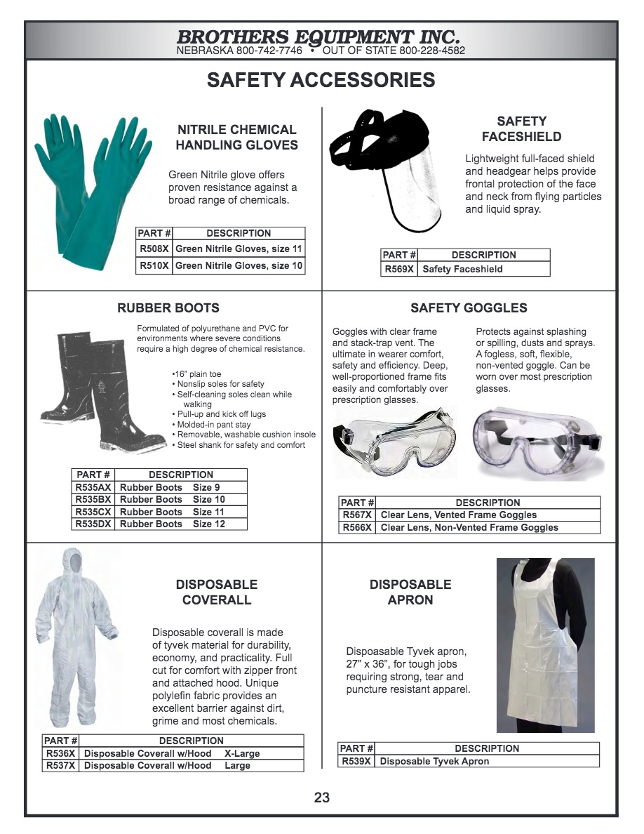 Catalog - Brothers Equipment, Inc.