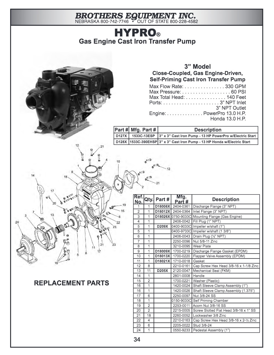 Catalog - Brothers Equipment, Inc.