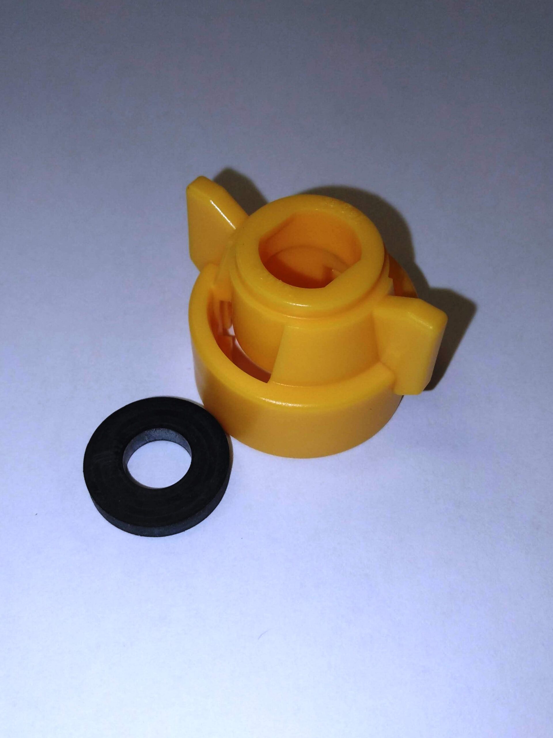 Nozzle Cap with Gasket AI Yellow